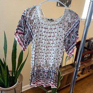 boho womens top size s